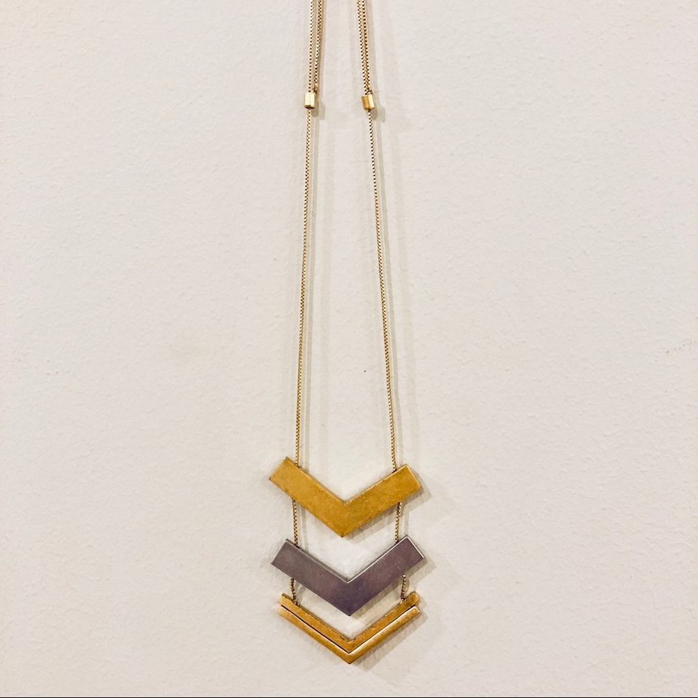 Madewell Arrowstack Necklace